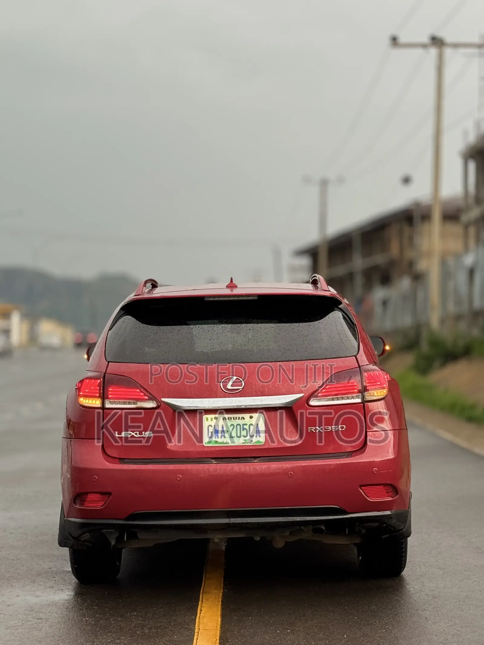 Lexus RX 2013 Red