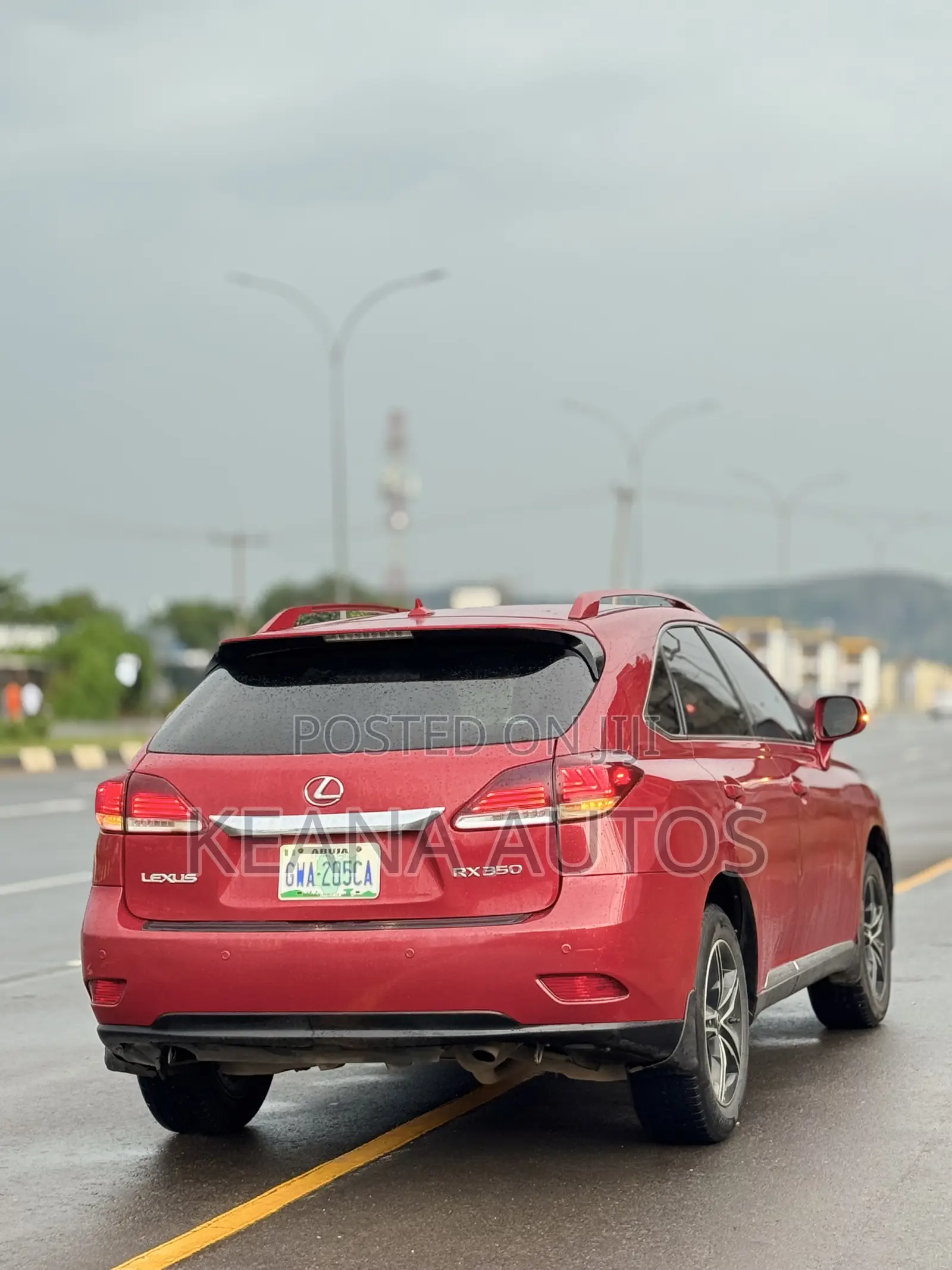 Lexus RX 2013 Red