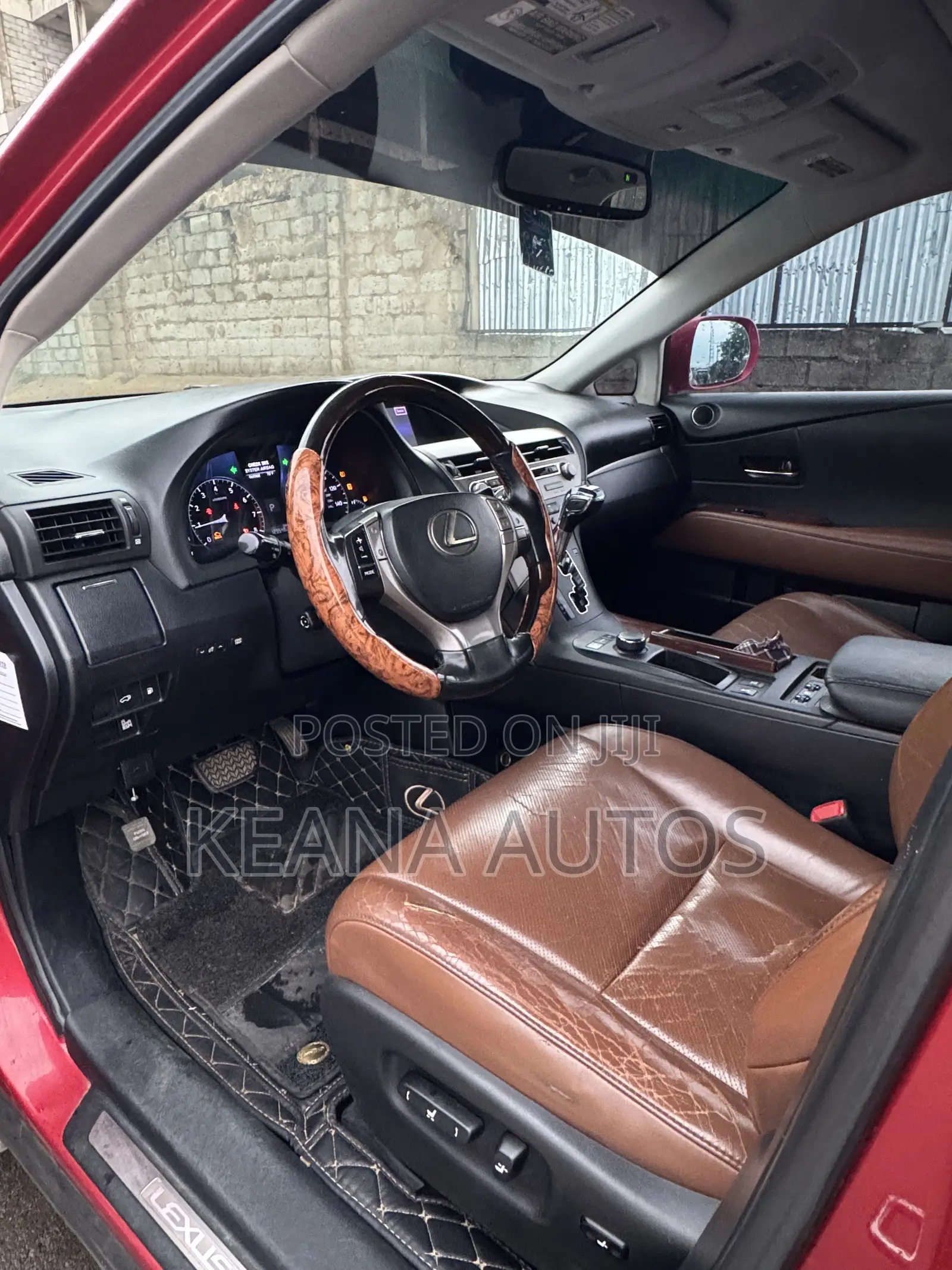 Lexus RX 2013 Red