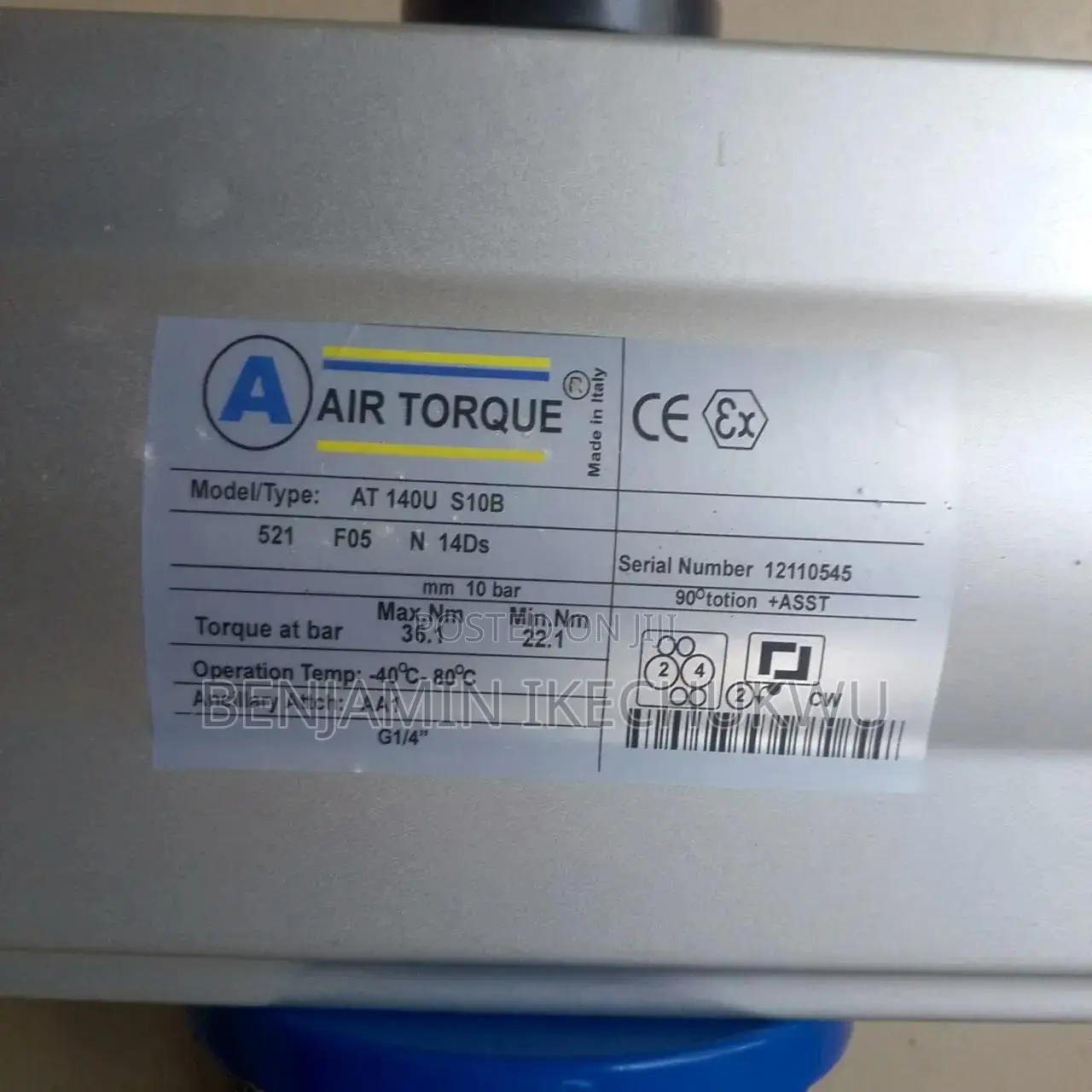 Actuator Valve