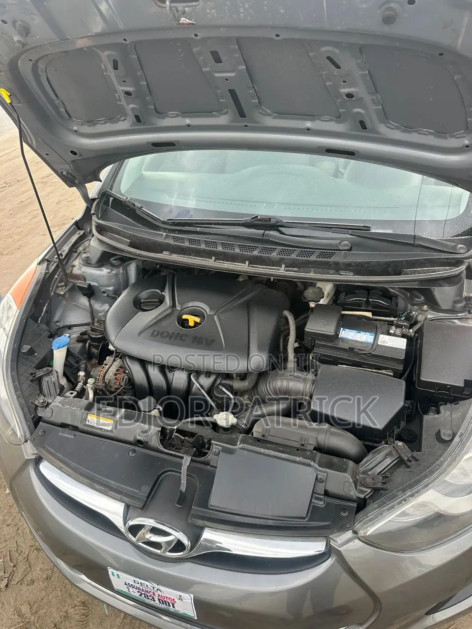 Hyundai Elantra 2013 Gray