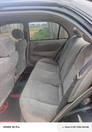 Toyota Corolla 1.6 Sedan Automatic 2002 Black
