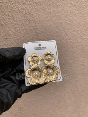 Gold Plated Non Tarnish Bold Earring