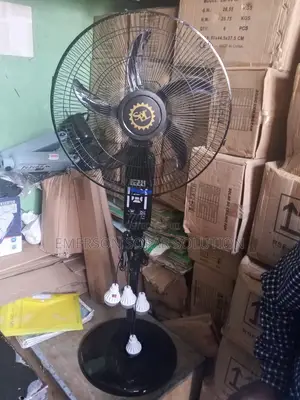 SPL Solar Rechargeable Fan 16 Inches