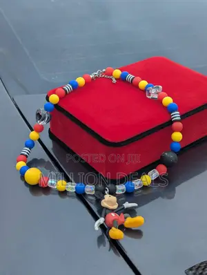 Silicon Inspires Mickey Mouse Men's Neckpiece