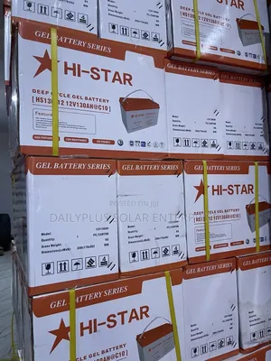 Histar 130ah 12v Solar Deep Cycle Gel Battery