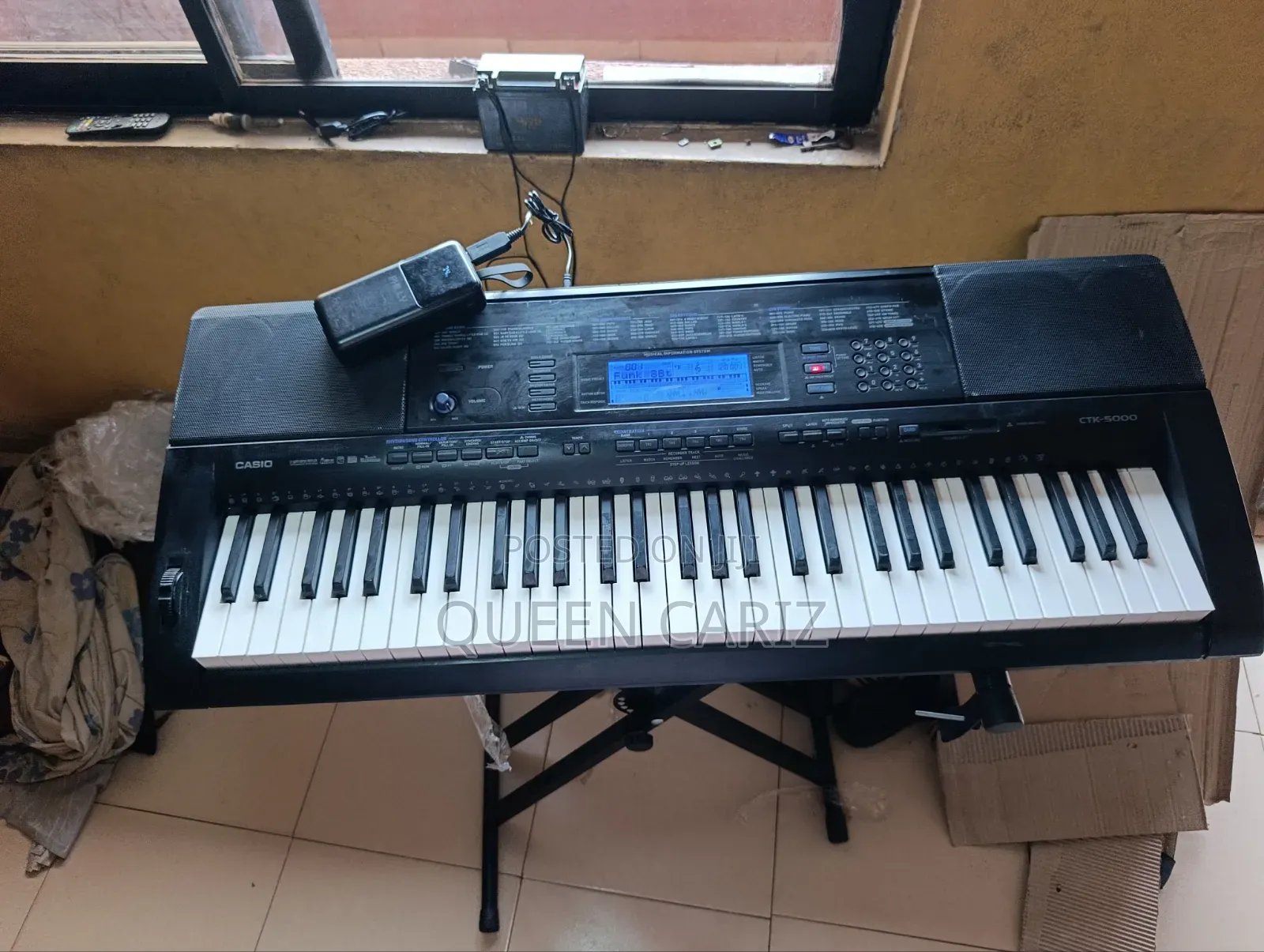 Uk Used Casio Ctk5000 With Transpose Split Dual Pitchbend Sd Card For