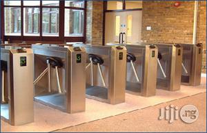 Waist Height TRIPOD Turnstile Gate With RFID (304 S/S)