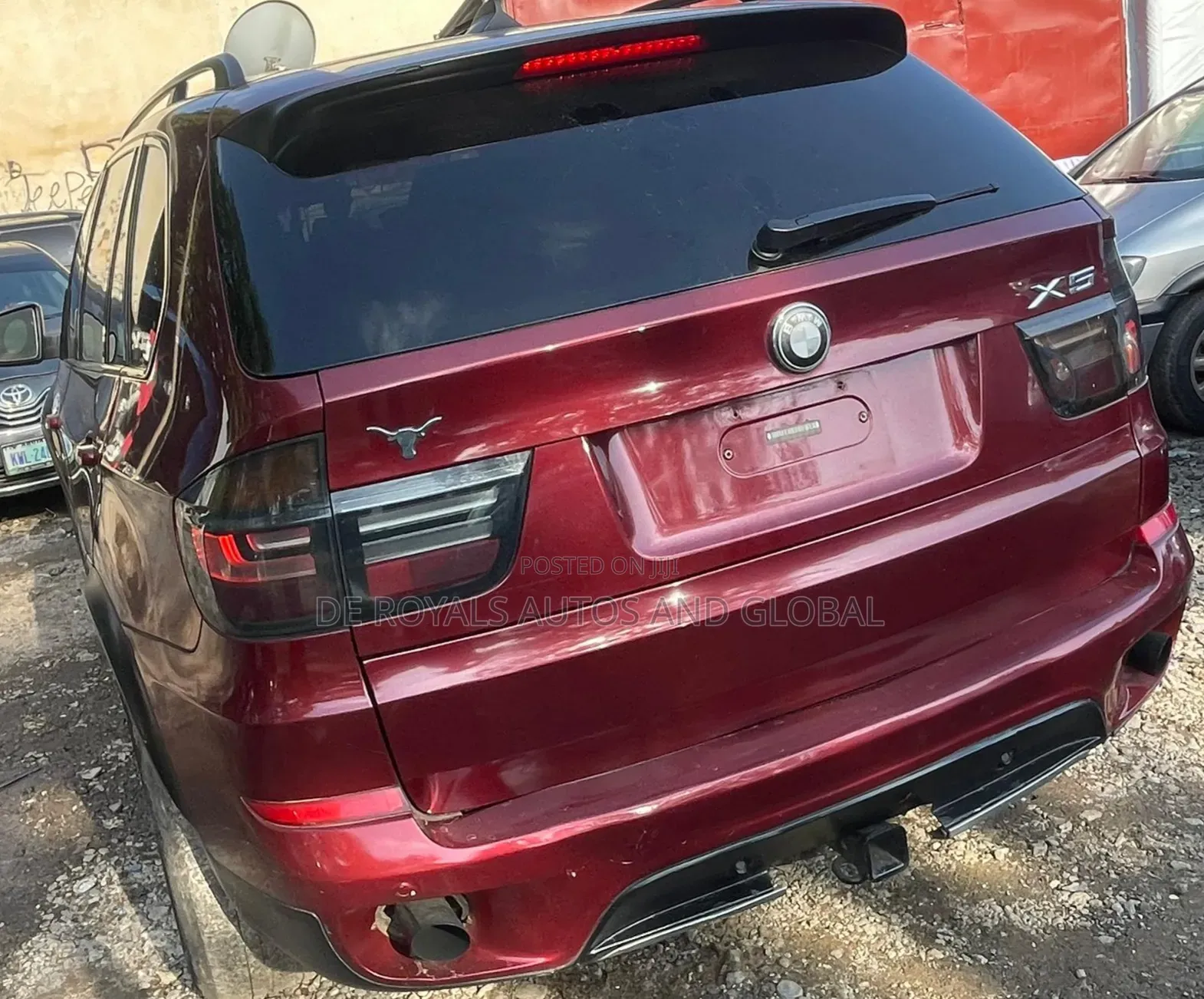 BMW X5 xDrive30d 2012 Red
