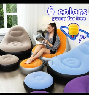 Inflatable Sofa With Stool