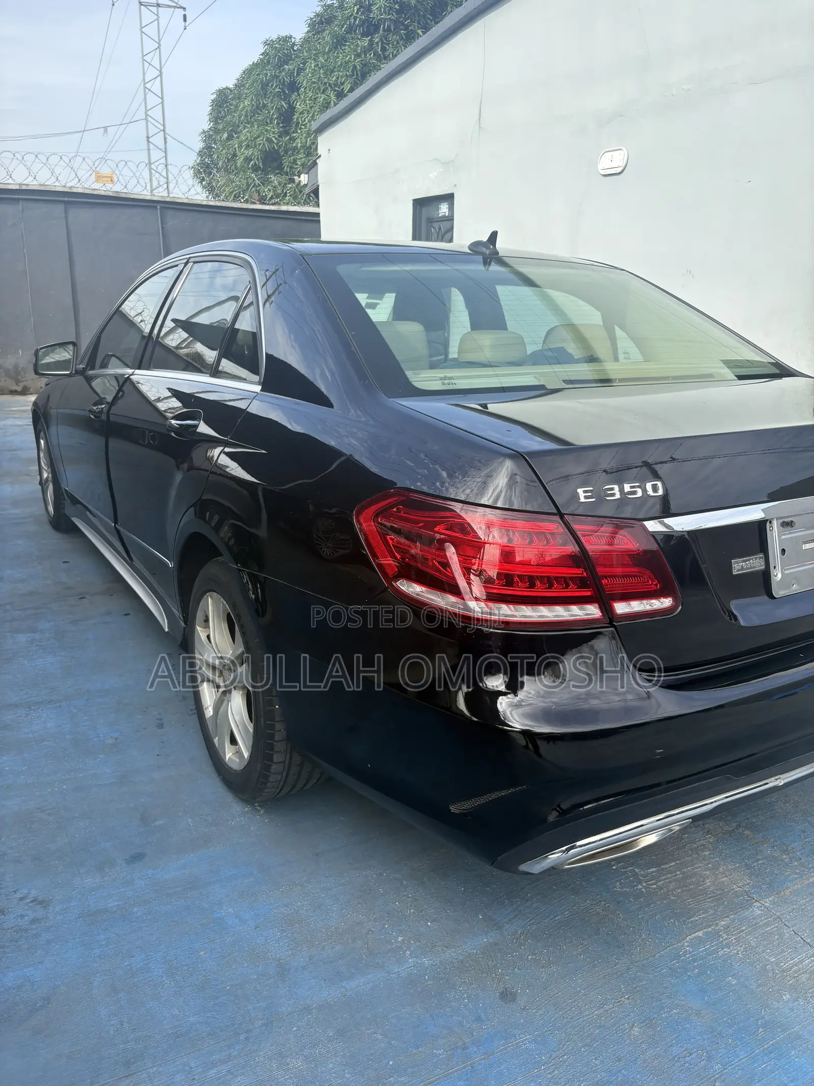Mercedes-Benz E350 2013 Black