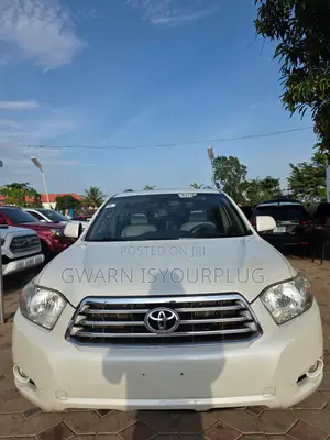 Toyota Highlander Limited 2008 White