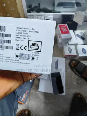 New Huawei nova 14 Ultra 5G 512 GB Black