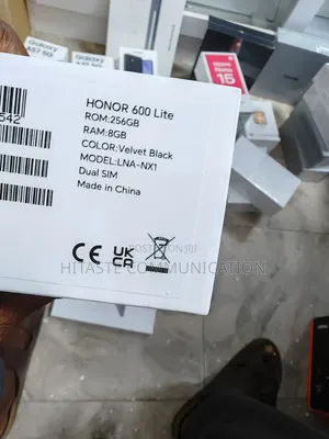 New Honor 600 256 GB Black