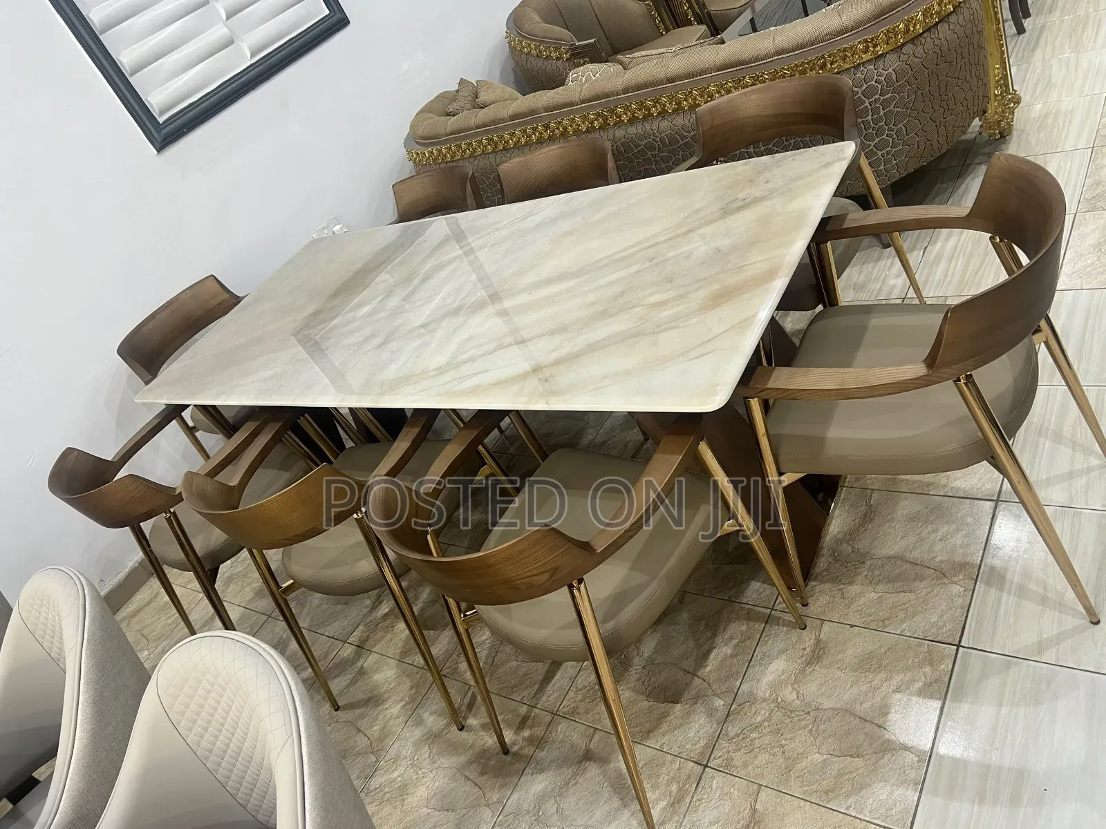 Luxury Dining Table and Chairs