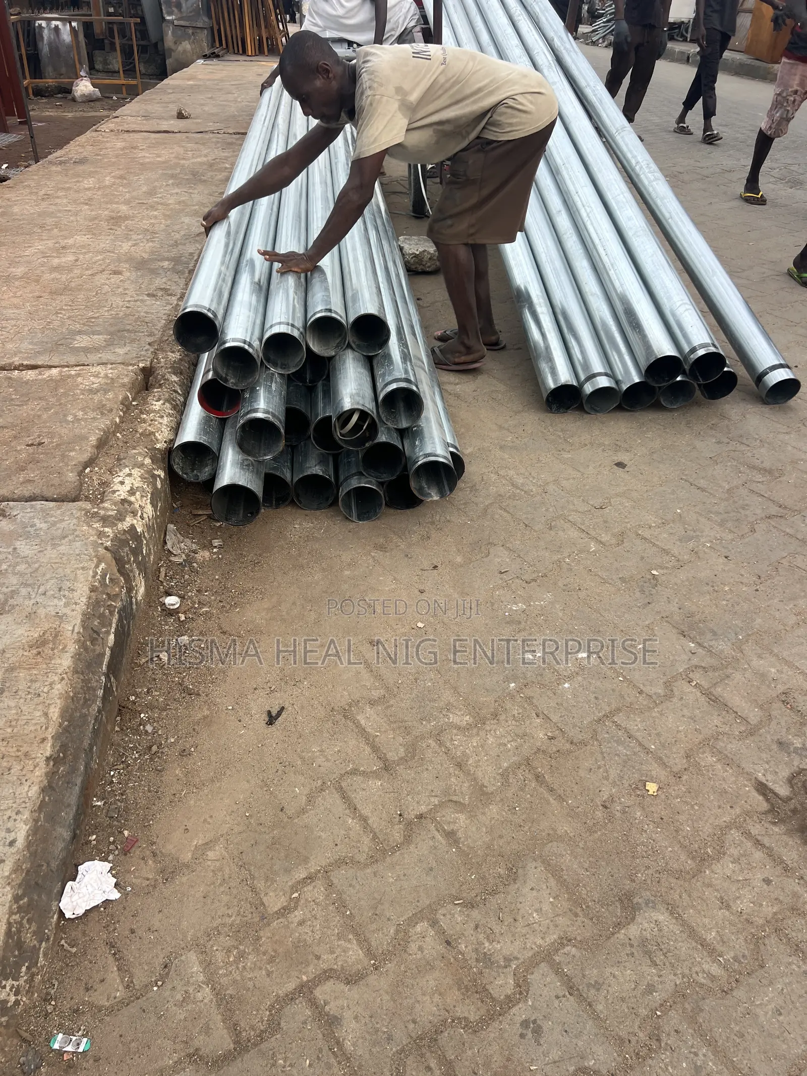 4” X 3mm Galvanized Round Pipe
