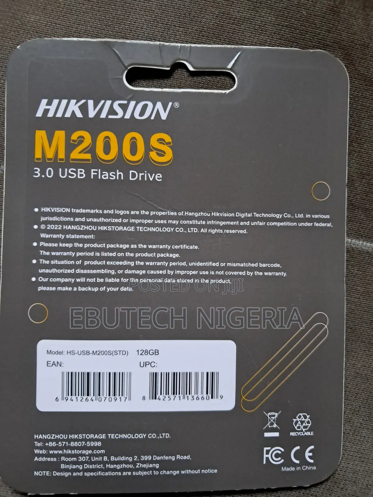 Hikvision Usb 3.0 128gb Flash Drive Ultra Memory Stick Portable Metal