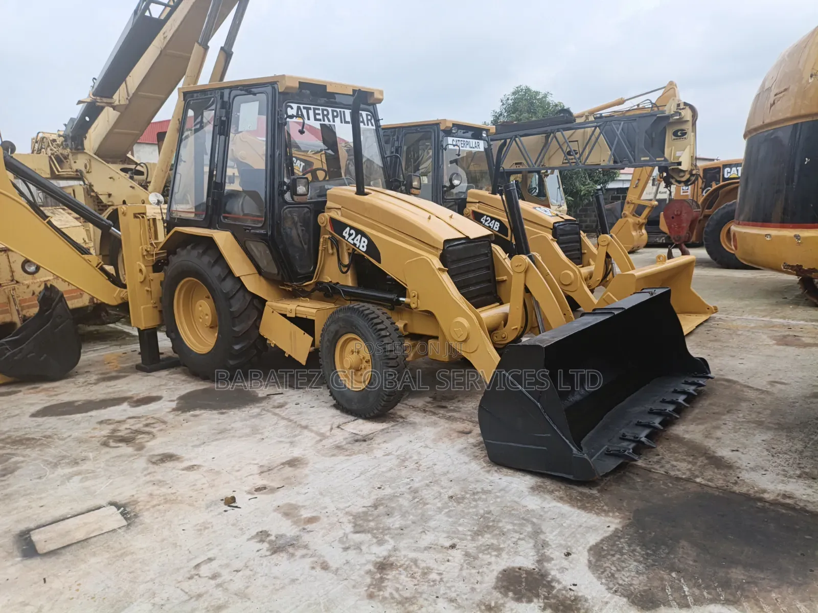 Cat Backhoe