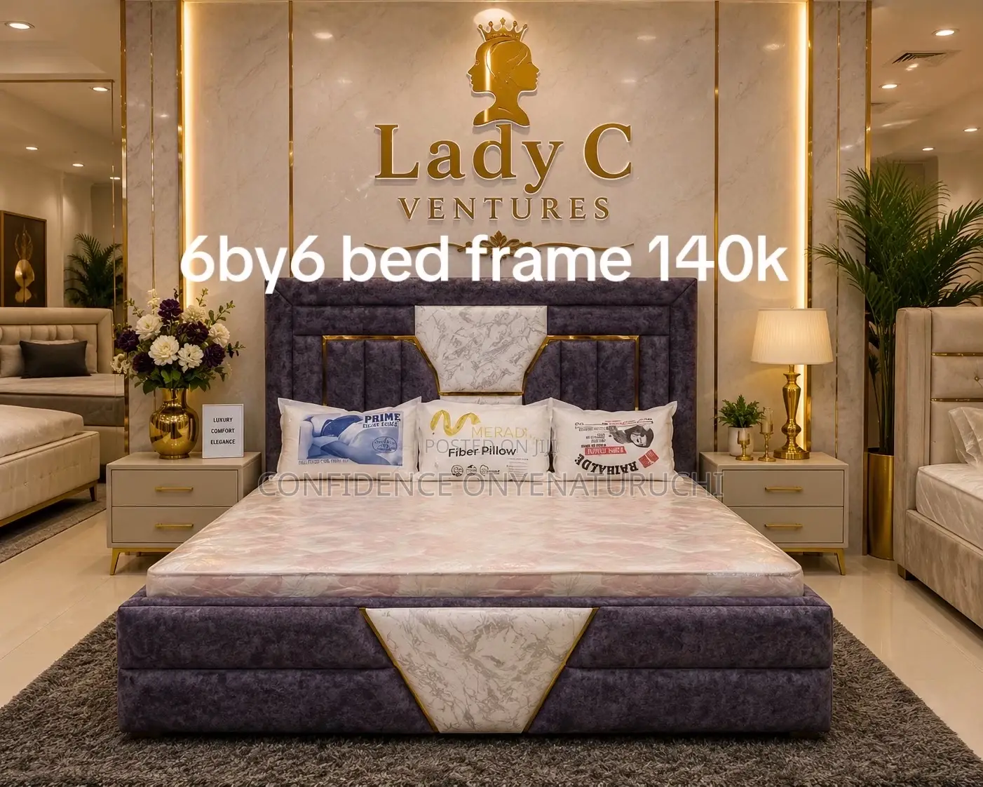Luxury 6by6 Bed Frame