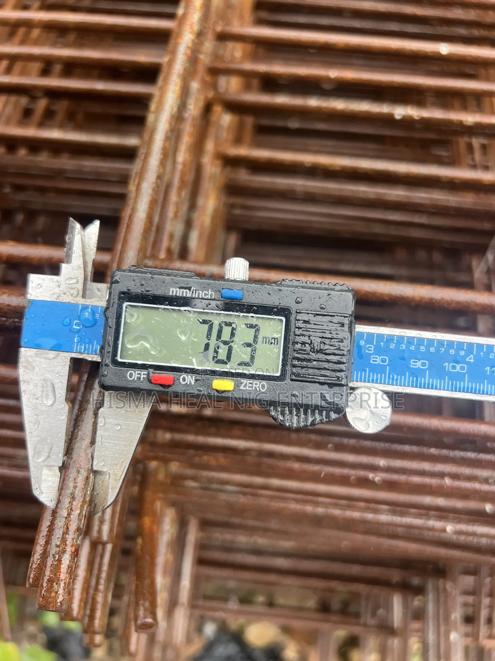 A252) 8mm Thickness British Rain Forcement Wire Mesh