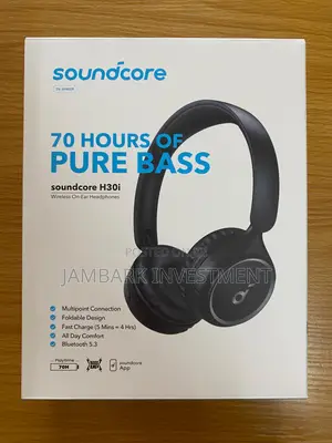 Soundcore H30i Wireless on-Ear Headphones - Black