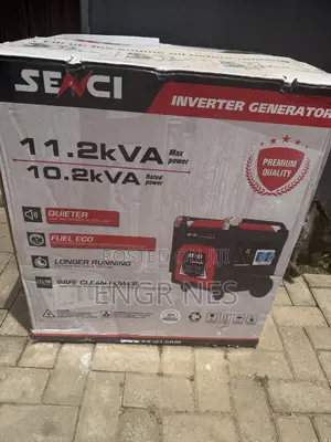 Brand New 11.2 Kva Senci Quieter Inverter Generator