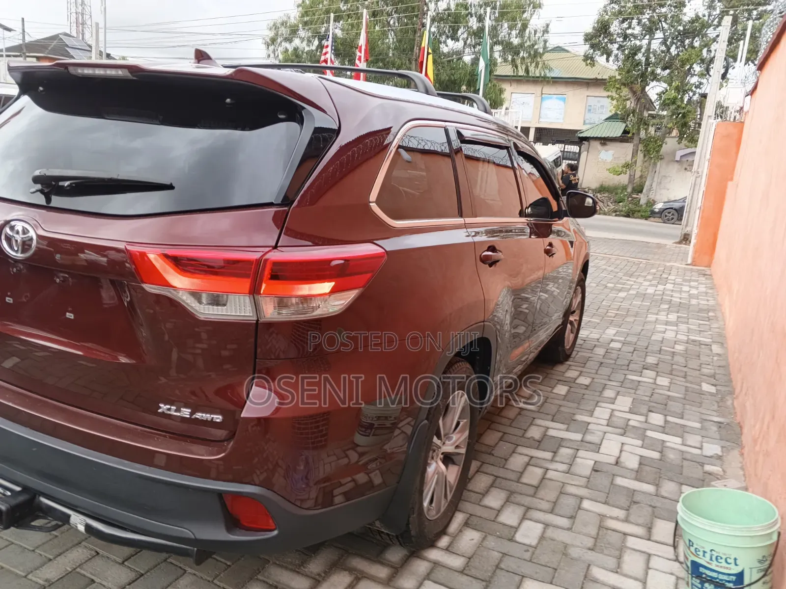 Toyota Highlander 2015 Red
