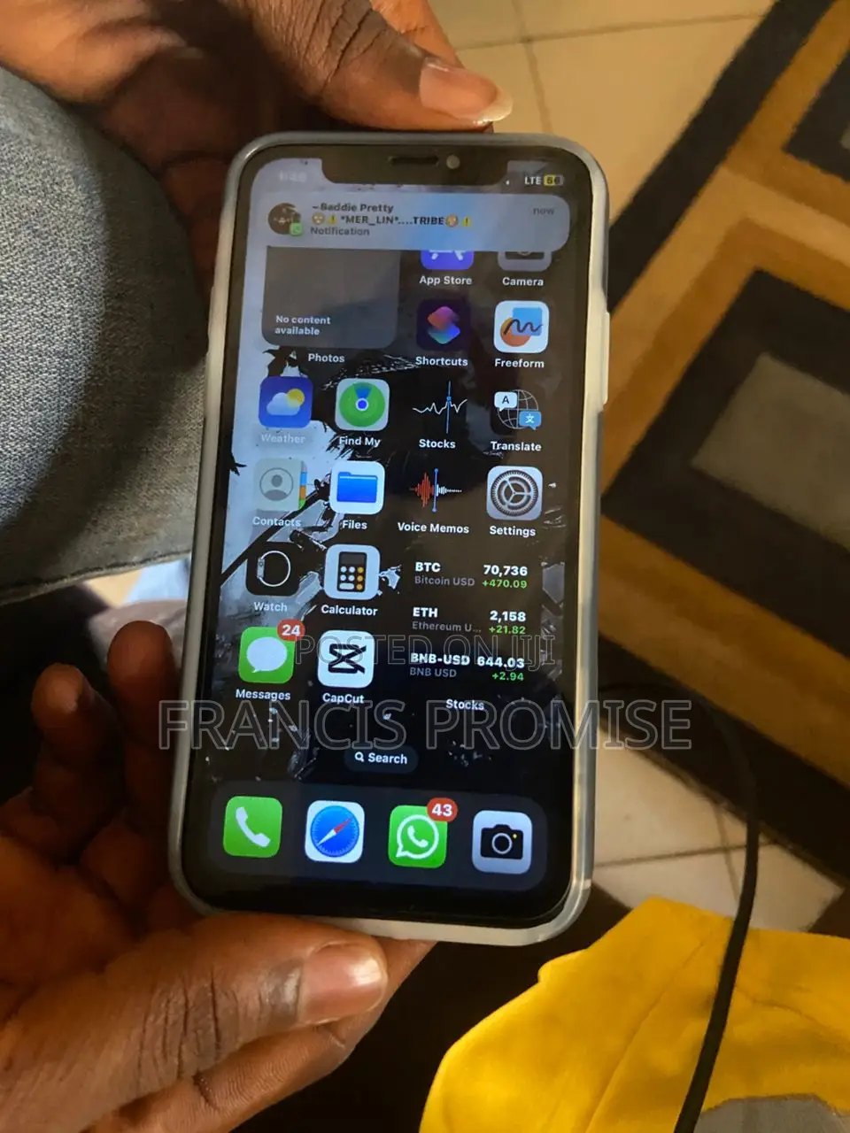 Apple iPhone X 64 GB Black