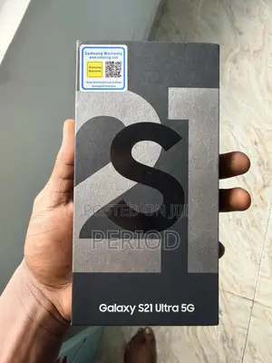 New Samsung Galaxy S21 Ultra 5G 128 GB Silver