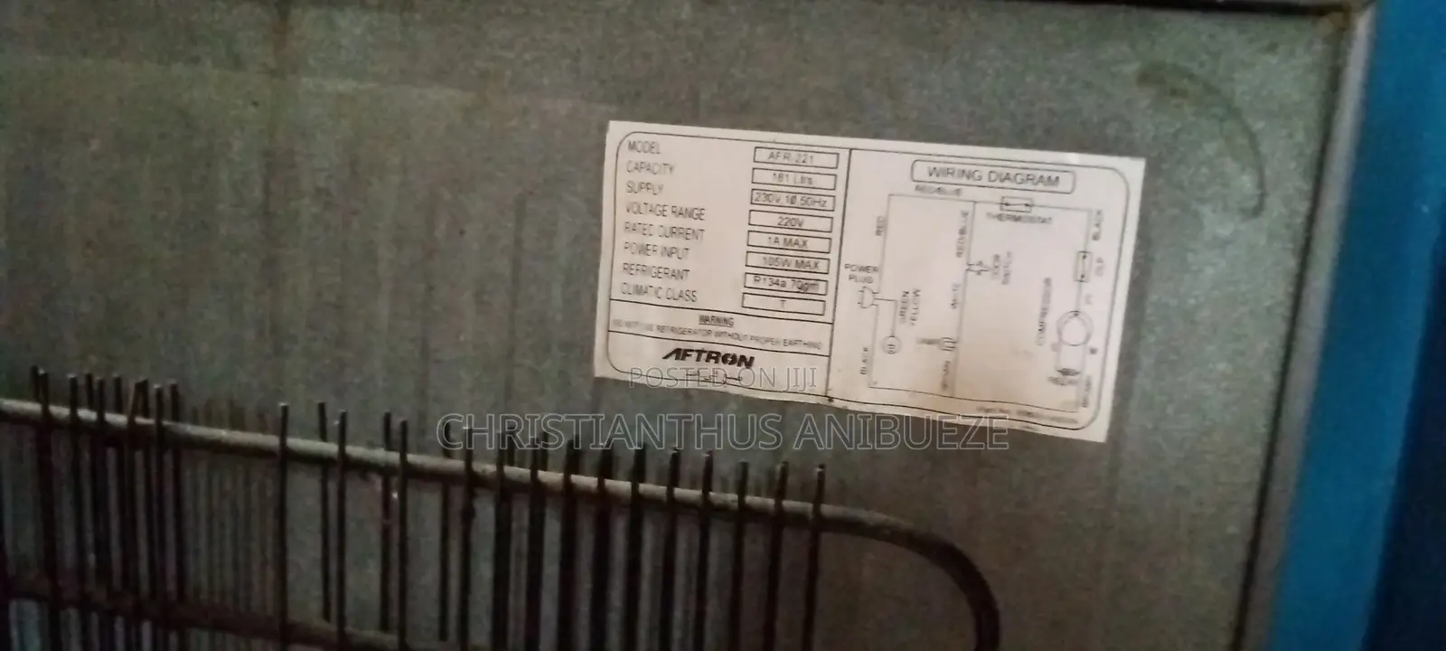 Aftron 181 Litre Refrigerator