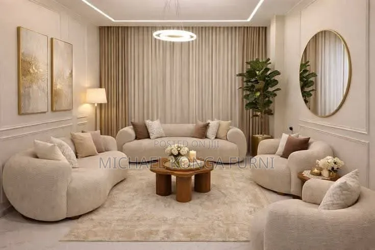Luxurious Curved 7 Seater Sofa