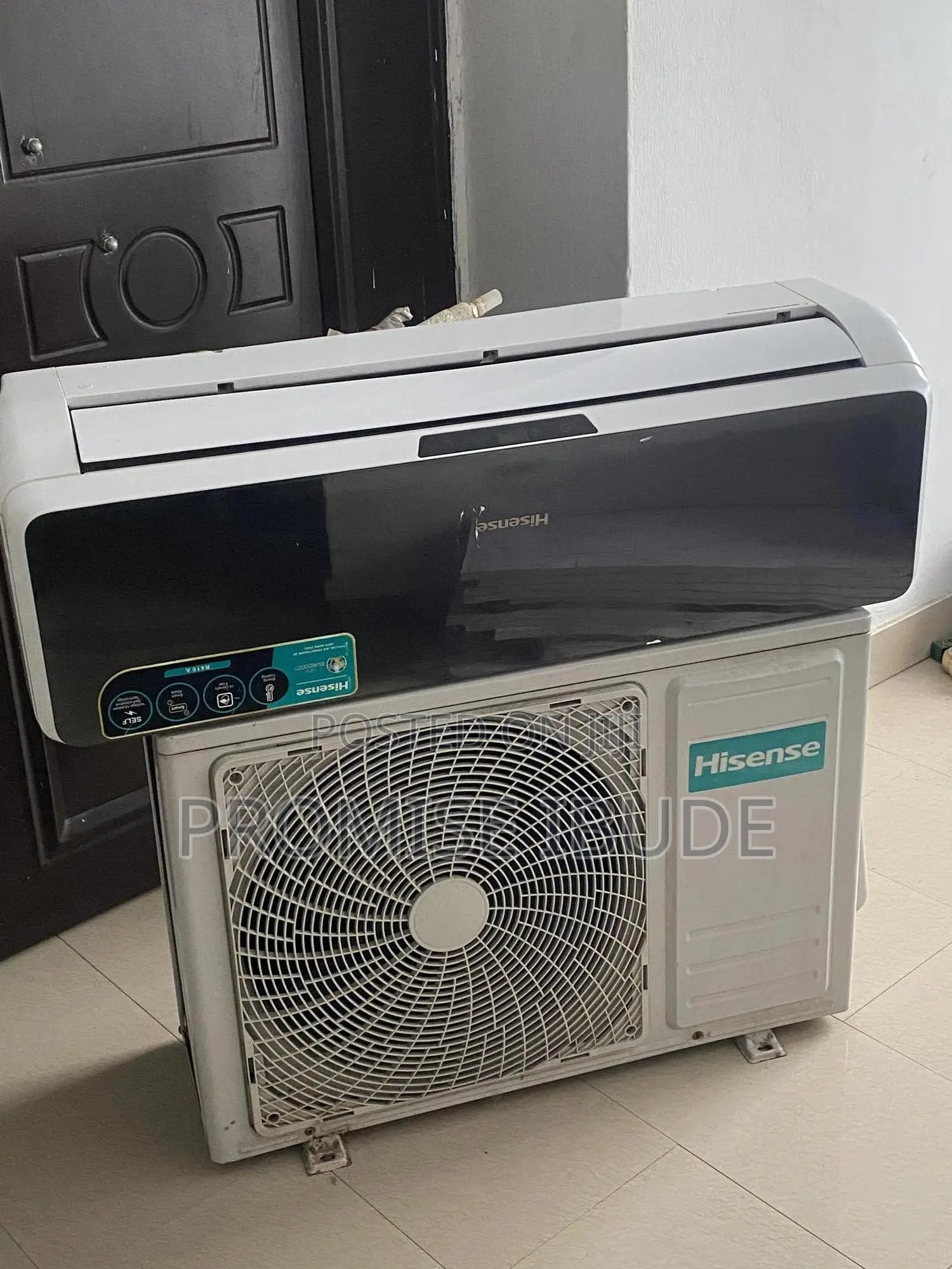 Hisense Split Air Conditioner 2hp Art Black Mirror