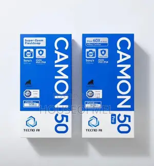 New Tecno Camon 50 256 GB Black
