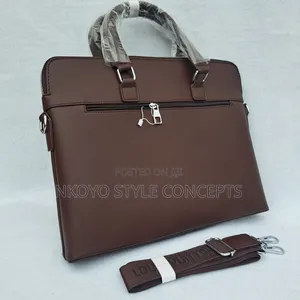 Brown Louis Vuitton Briefcase / Laptop Bag.