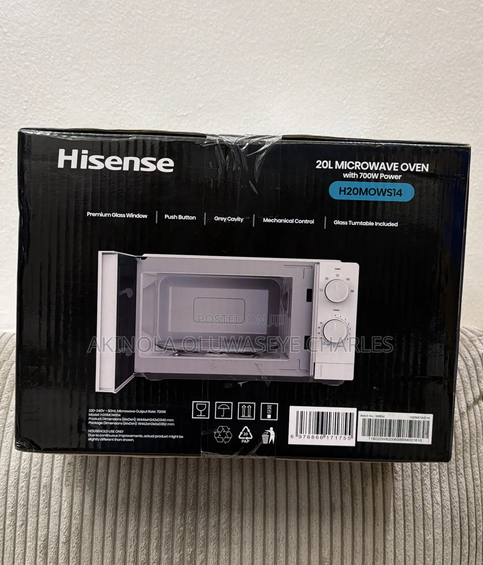 Hisense Microwave Oven H20mows14 (20l)