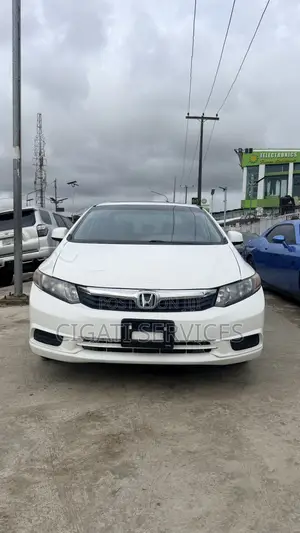 Honda Civic EX Sedan 2012 White