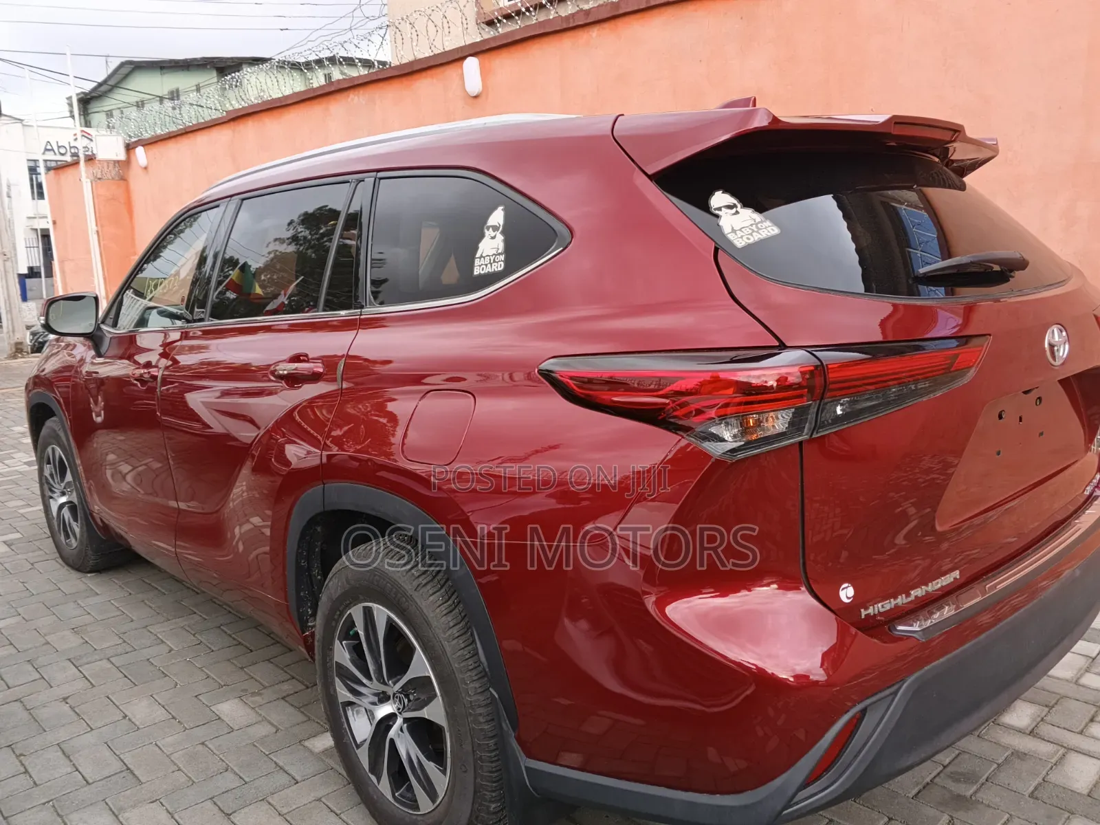 Toyota Highlander 2022 Red
