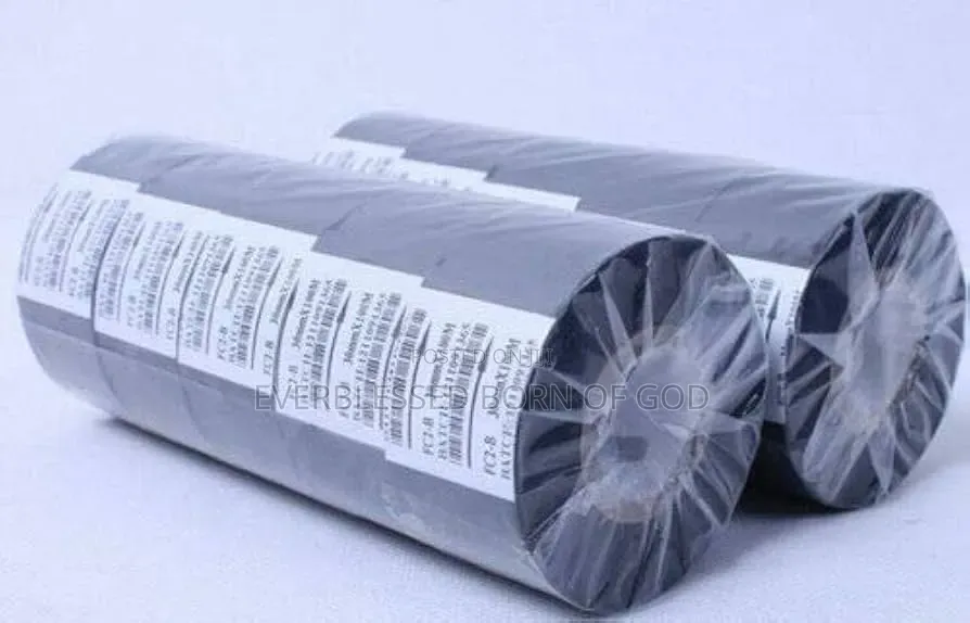 Black Thermal Hot Stamp Coding Ribbons for Expiry Date Batch Coding