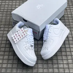 Nike Airforce1 “Plain White “