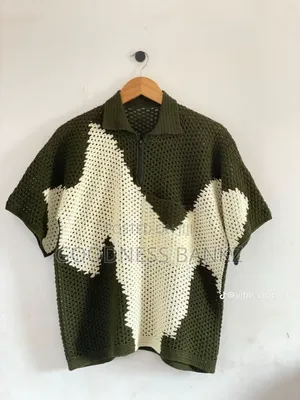 Crochet Men's Shirt