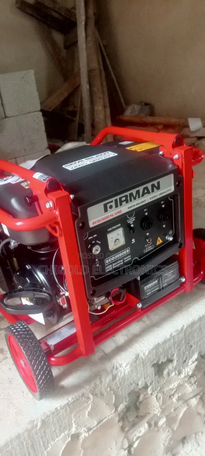 Firman Generator 4.5 Kva 100% Copper Coil Model 3990