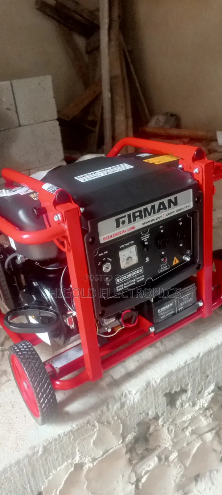 Firman Generator 4.5 Kva 100% Copper Coil Model 3990