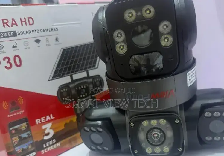 Originalv380 Pro 3 Lens 4g Solar Camera 5mp