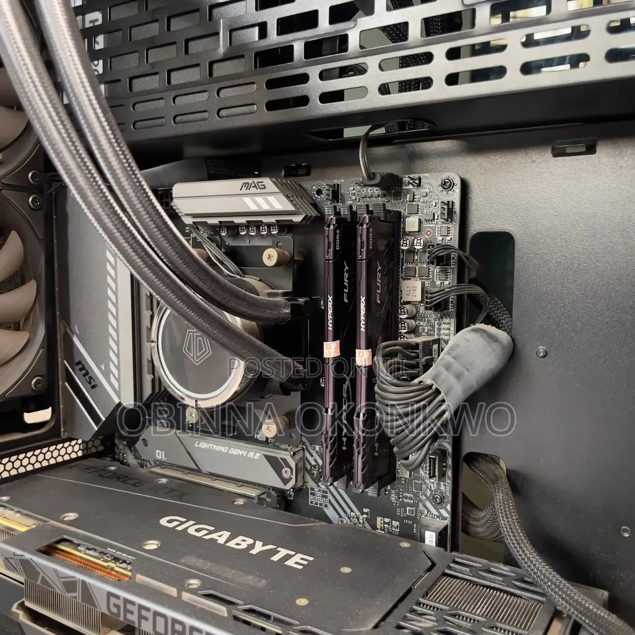 Desktop Computer MSI Vortex G65VR 7RD 32GB AMD Ryzen 9 SSHD+SSD 1T