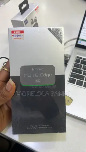 New Infinix Note Edge 128 GB Gray