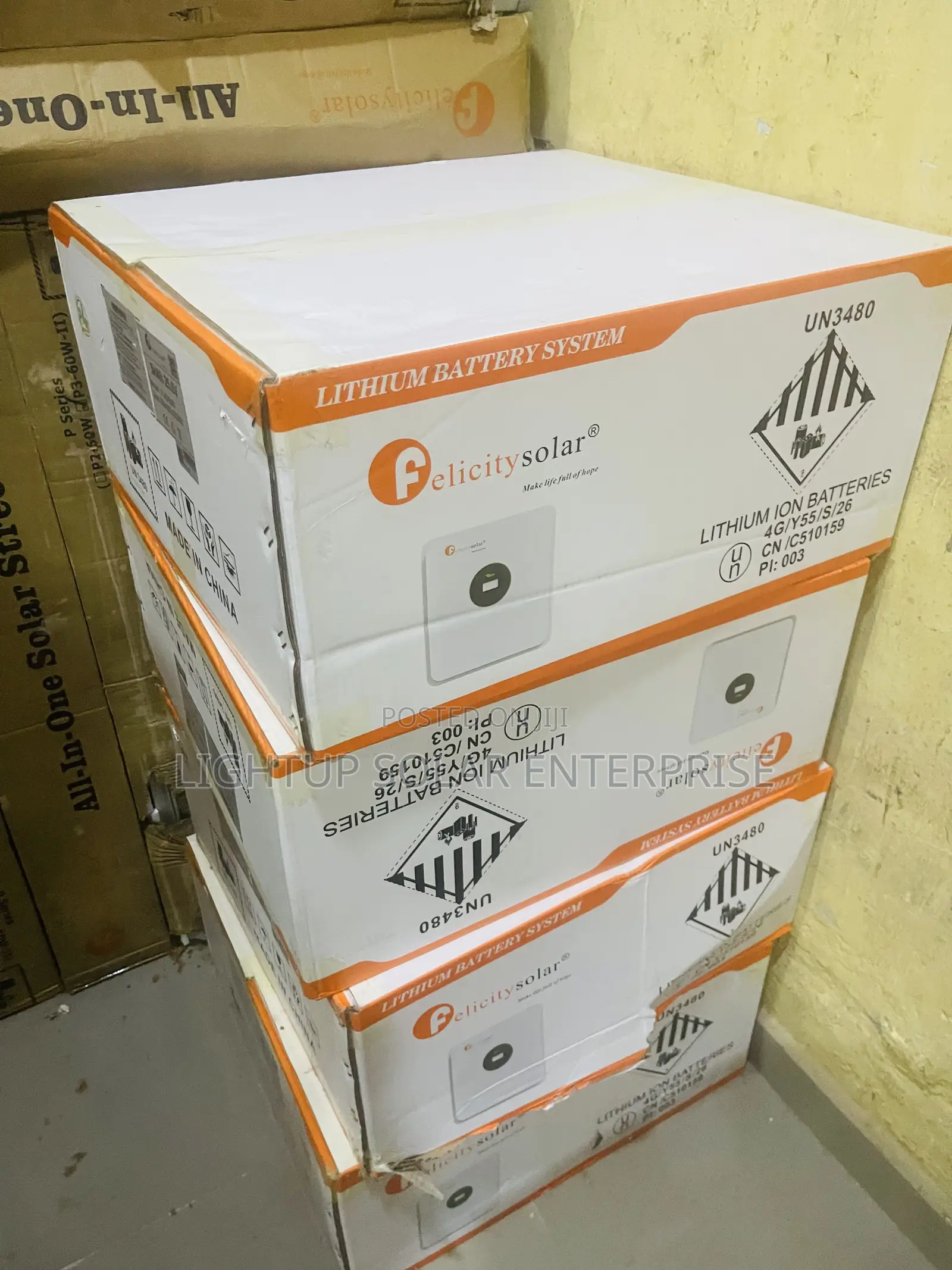 Felicity 5kwh 24v Lithium Battery Available Now