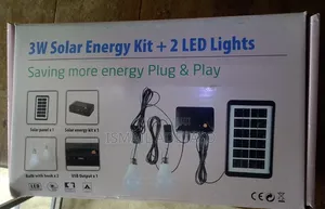 Solar Energy Kit + 2 Led Lights