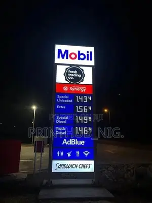 Filling Station Sign, Signage, Signboard, Hotel Signs, Company Signs E