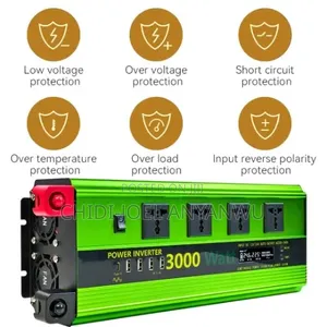 3000w Solar Power Inverter 12v/24v Automatic Recognition