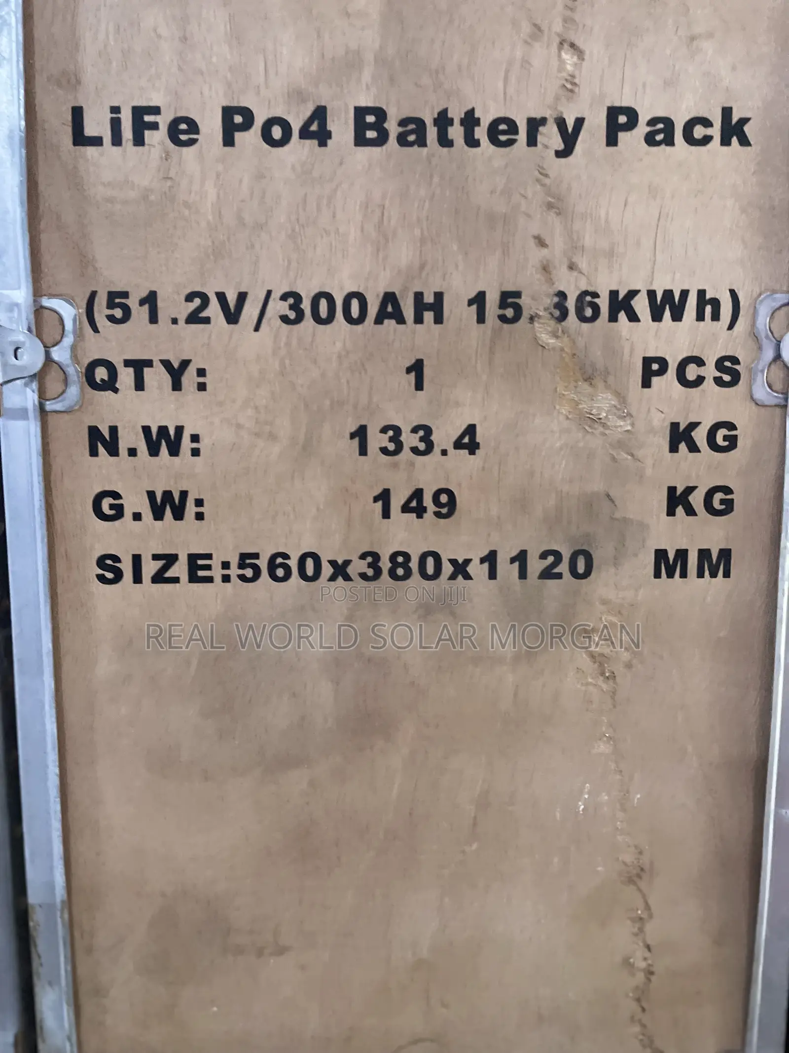 Pattern 15.36kwh Lithium Battery